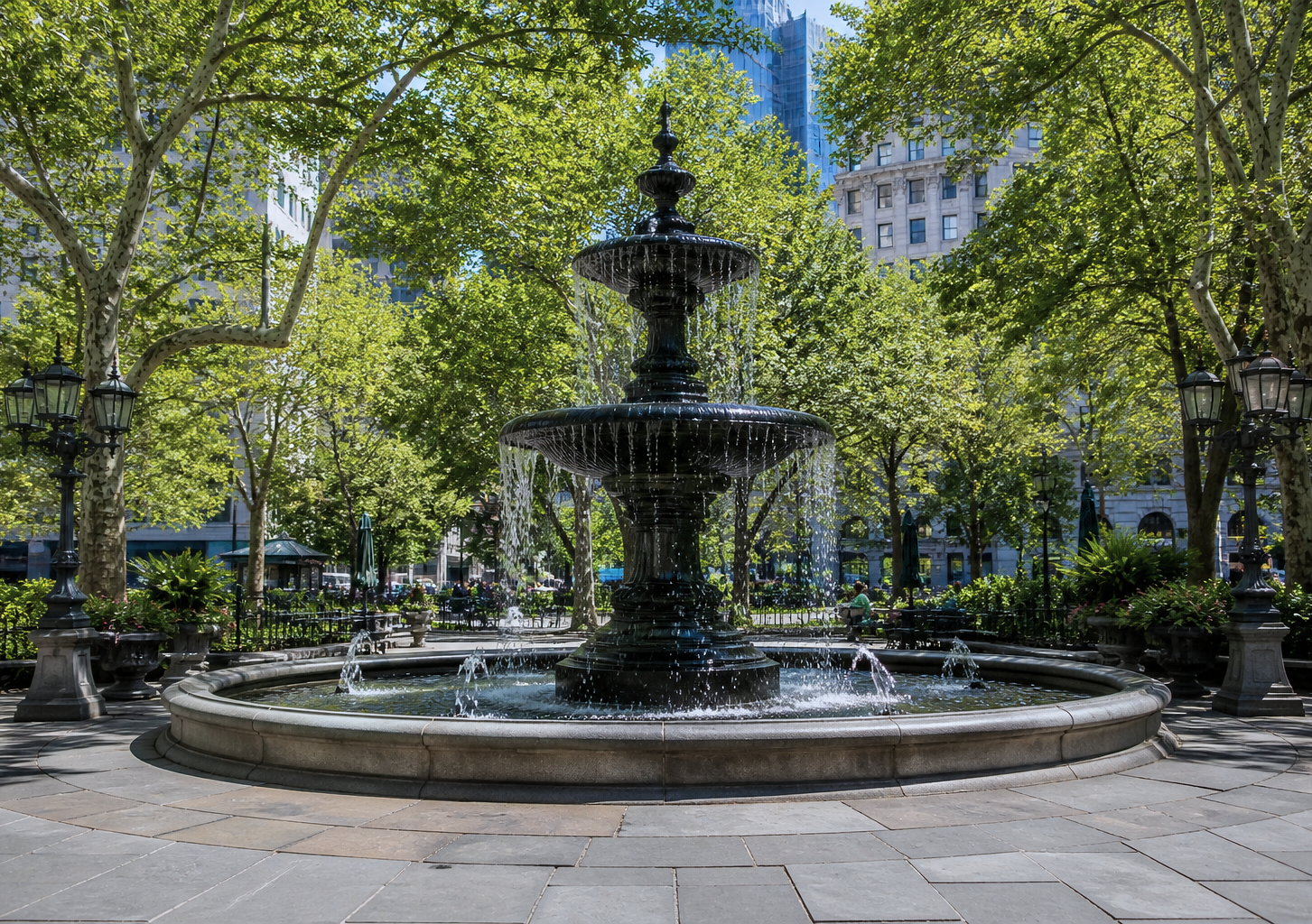 Fountain waterproofing